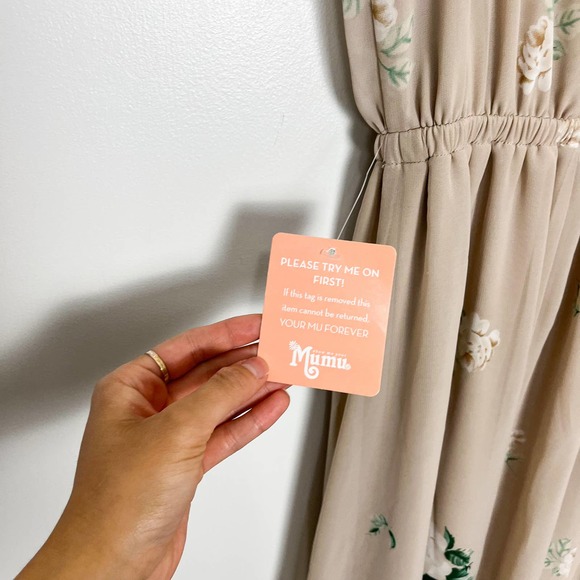 NWT Show Me Your Mumu Kendall Floral Bouquet Toss Maxi Dress Size Extra Small - Picture 8 of 12